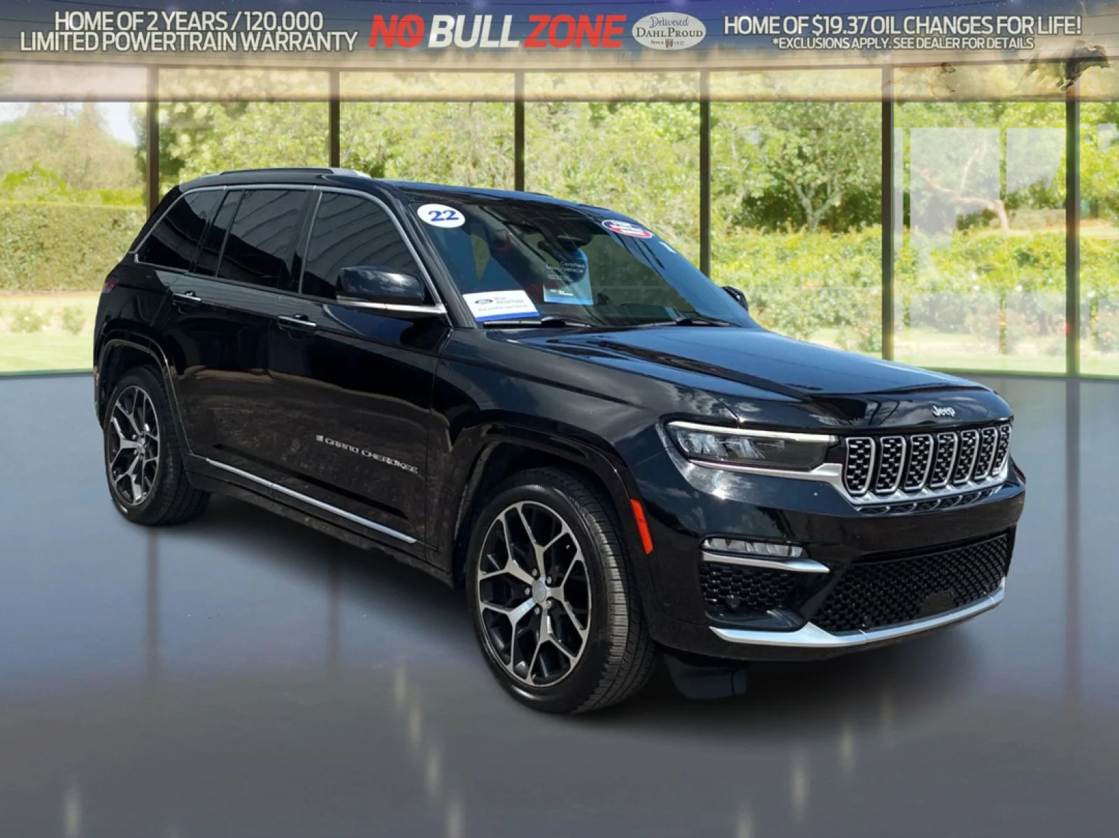 Certified Used 2022 Diamond Black Jeep Summit Reserve image 7