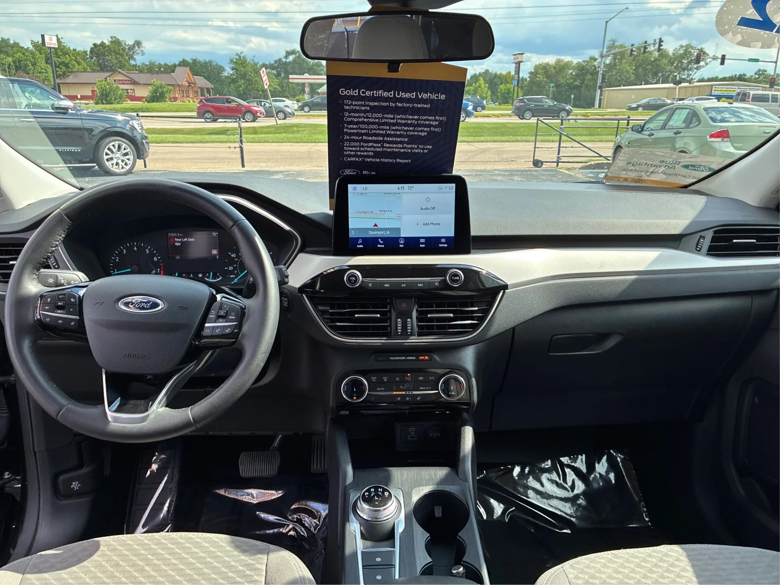 Certified Used 2022 Agate Black Metallic Ford SE image 21
