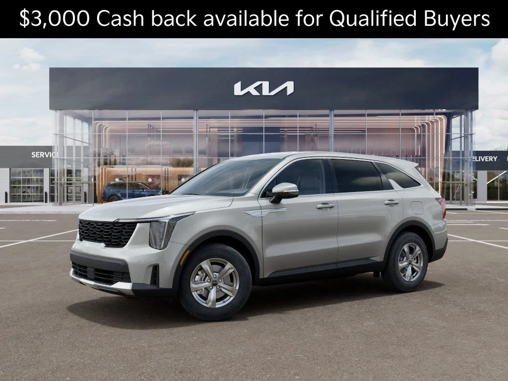 New 2026 Ivory Silver Kia LX image 3