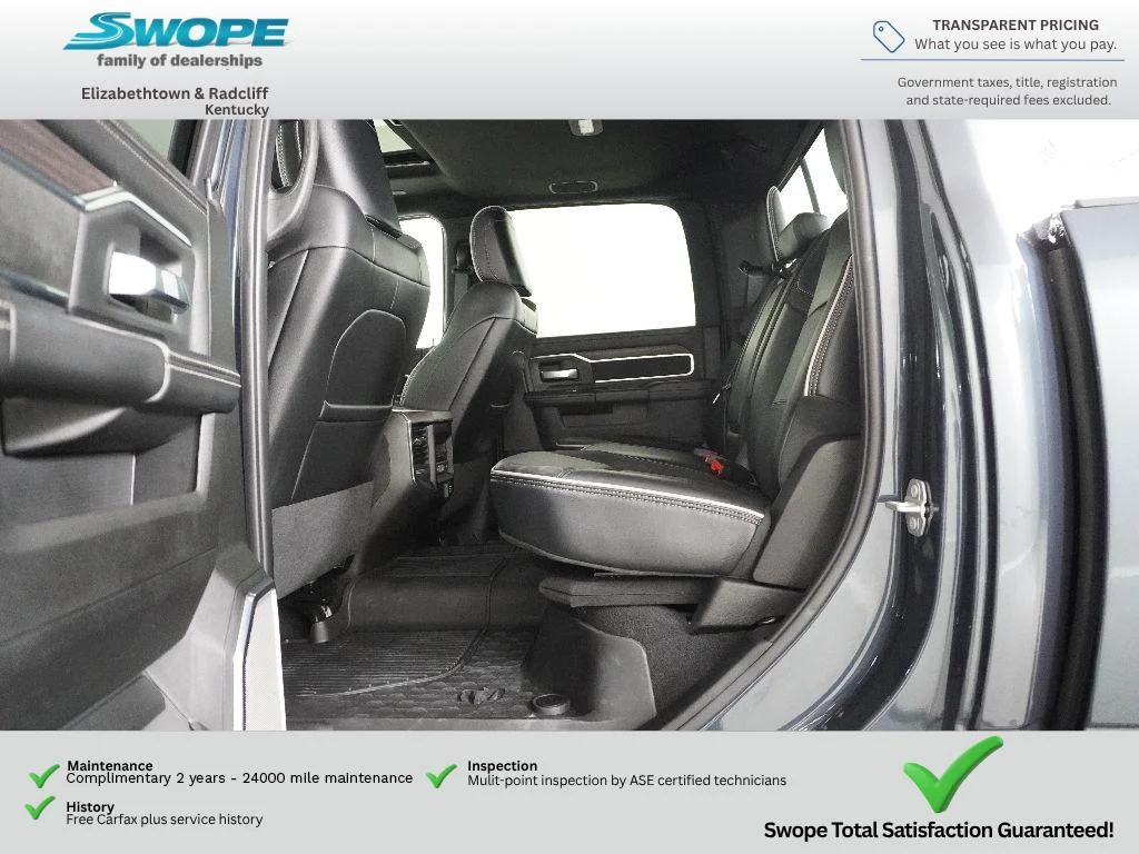 Used 2025 Forged Blue Metallic Ram Laramie image 11