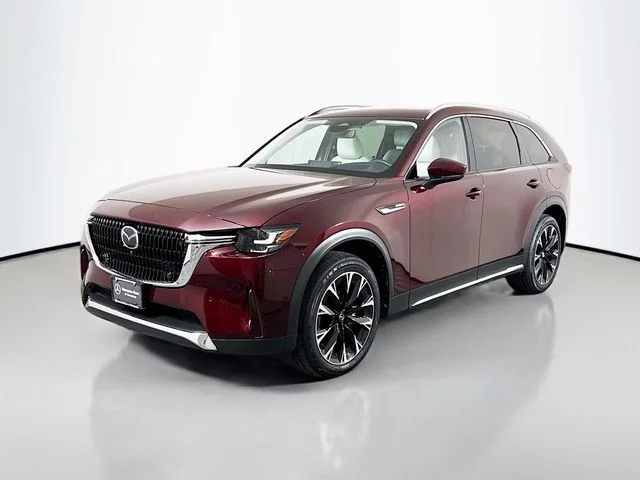 Used 2025 Red Mazda Premium Plus image 3