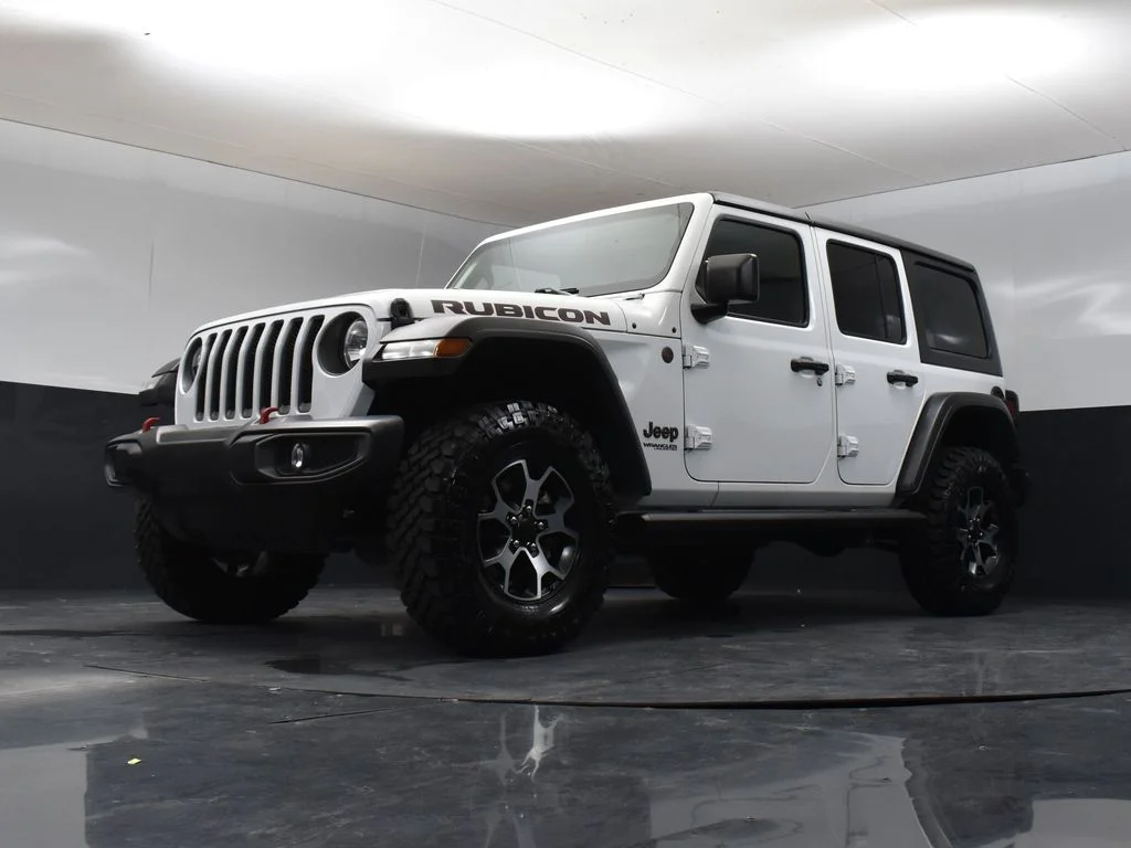 Used 2020 White Jeep Unlimited Rubicon image 35