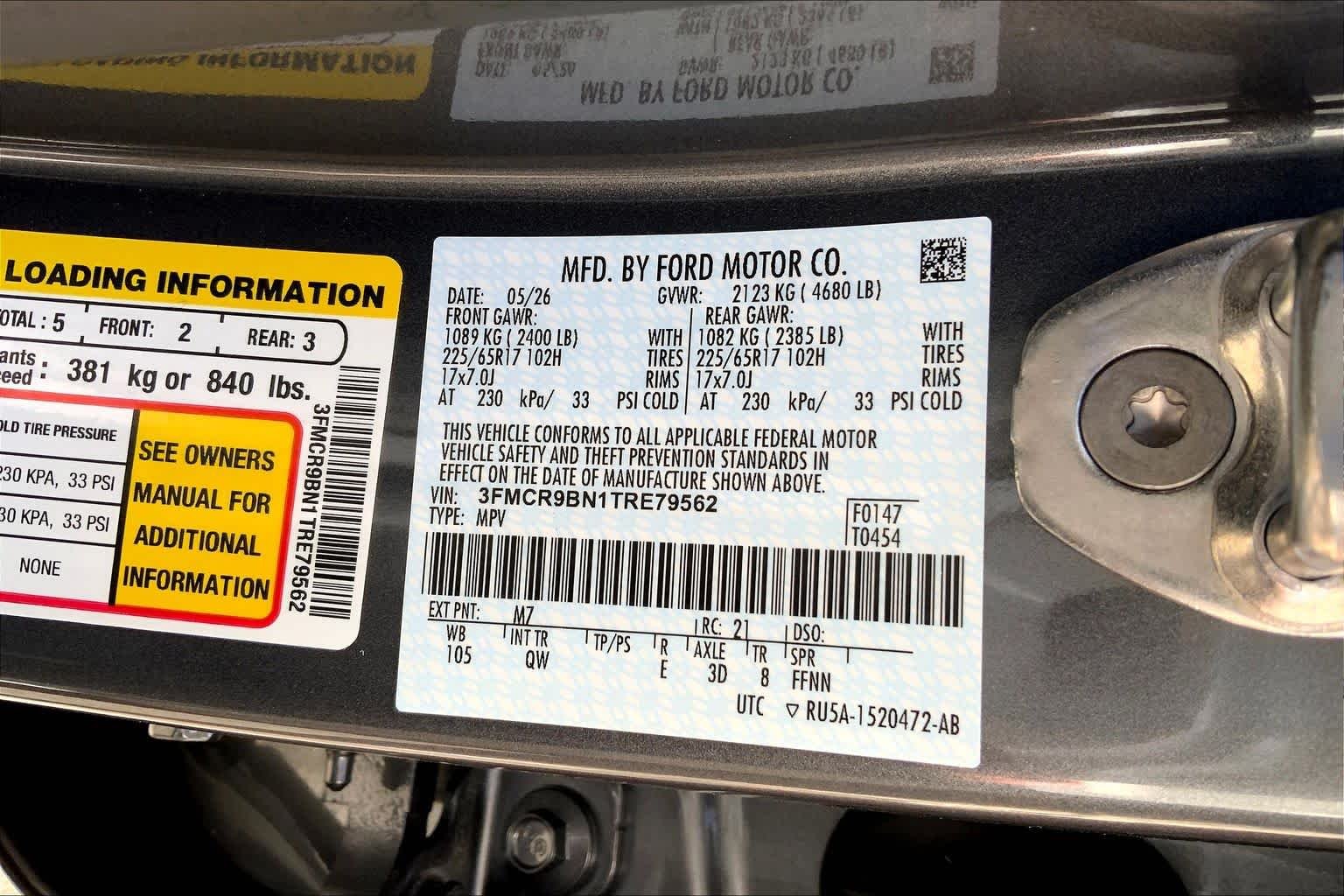 New 2026 Carbonized Gray Metallic Ford Big Bend® image 18