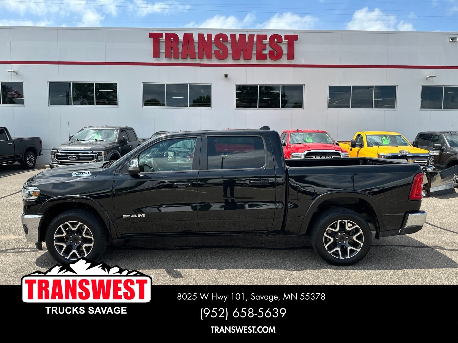Used 2026 RAM Ram 1500 Pickup Laramie with VIN 1C6SRFJP8TN248900 for sale in Minneapolis, Minnesota