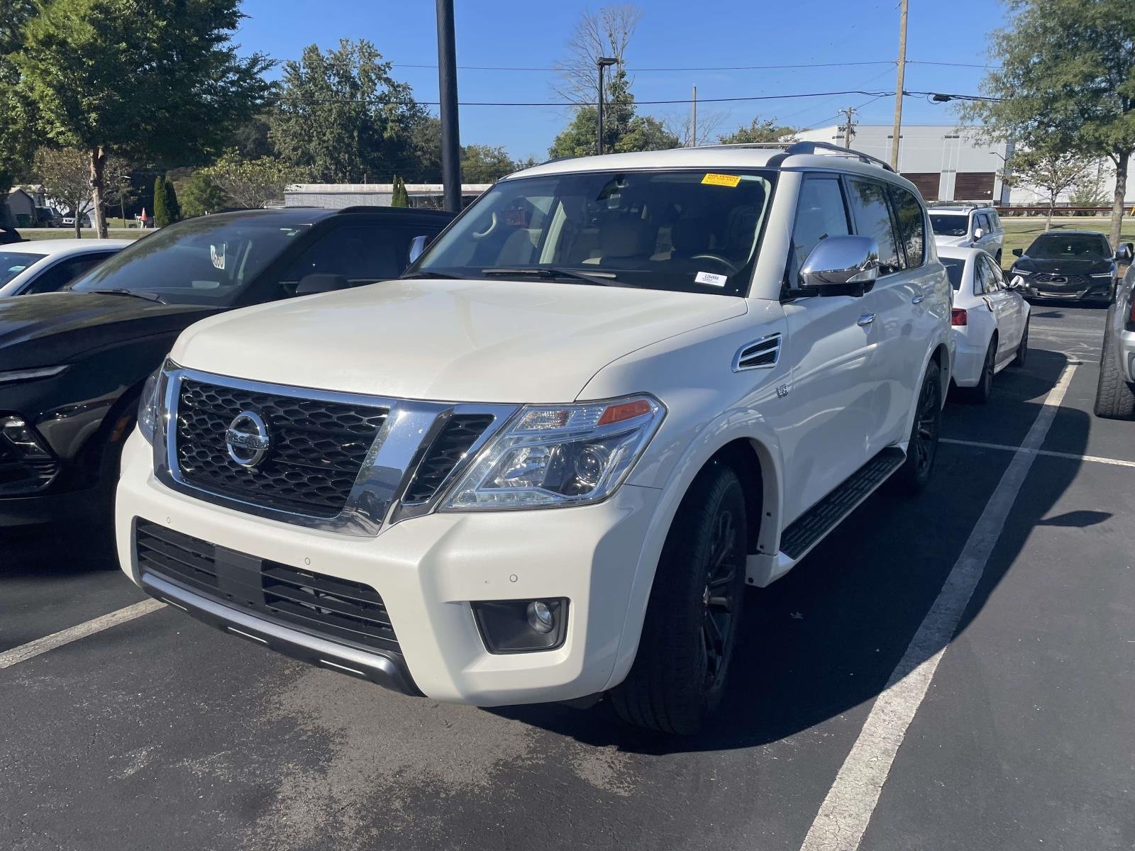 Used 2020 Pearl White Tricoat Nissan Platinum image 3