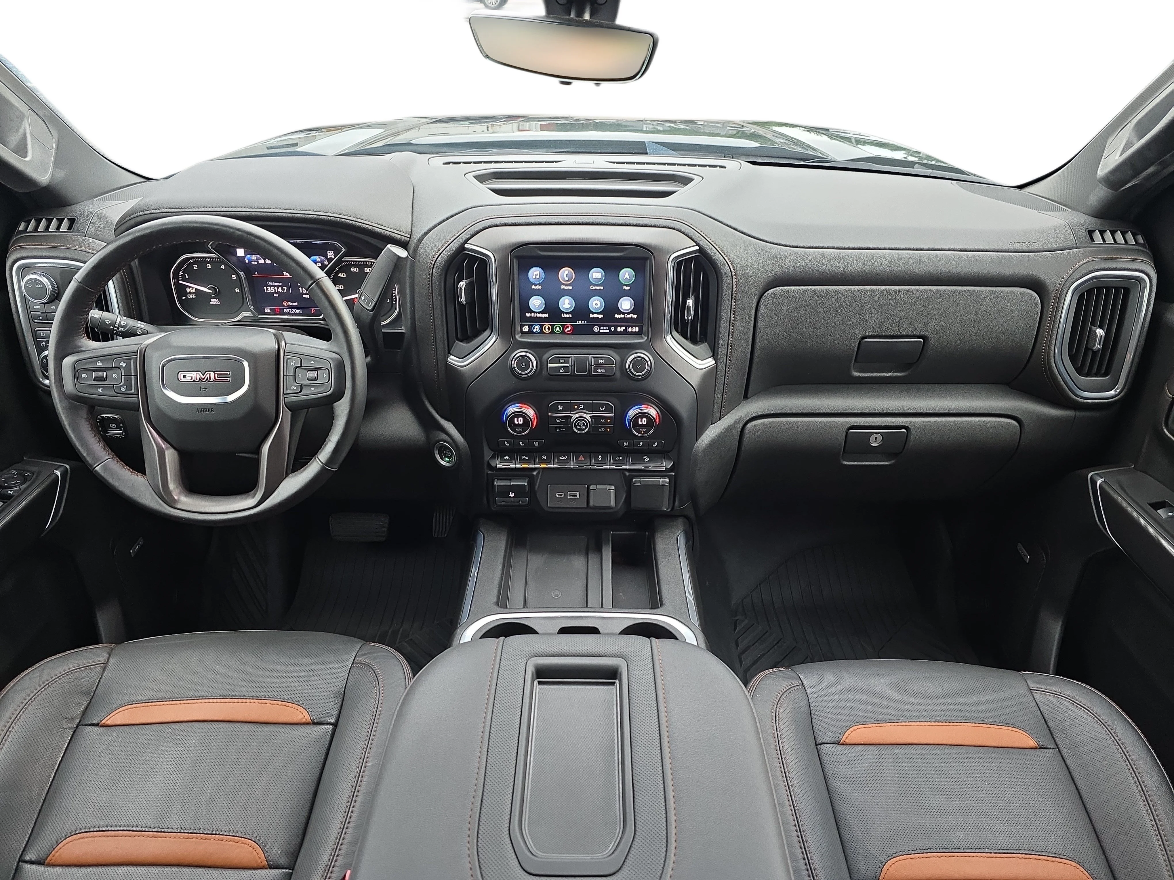 Used 2021 EBONY TWILIGHT METALLIC GMC AT4 image 9