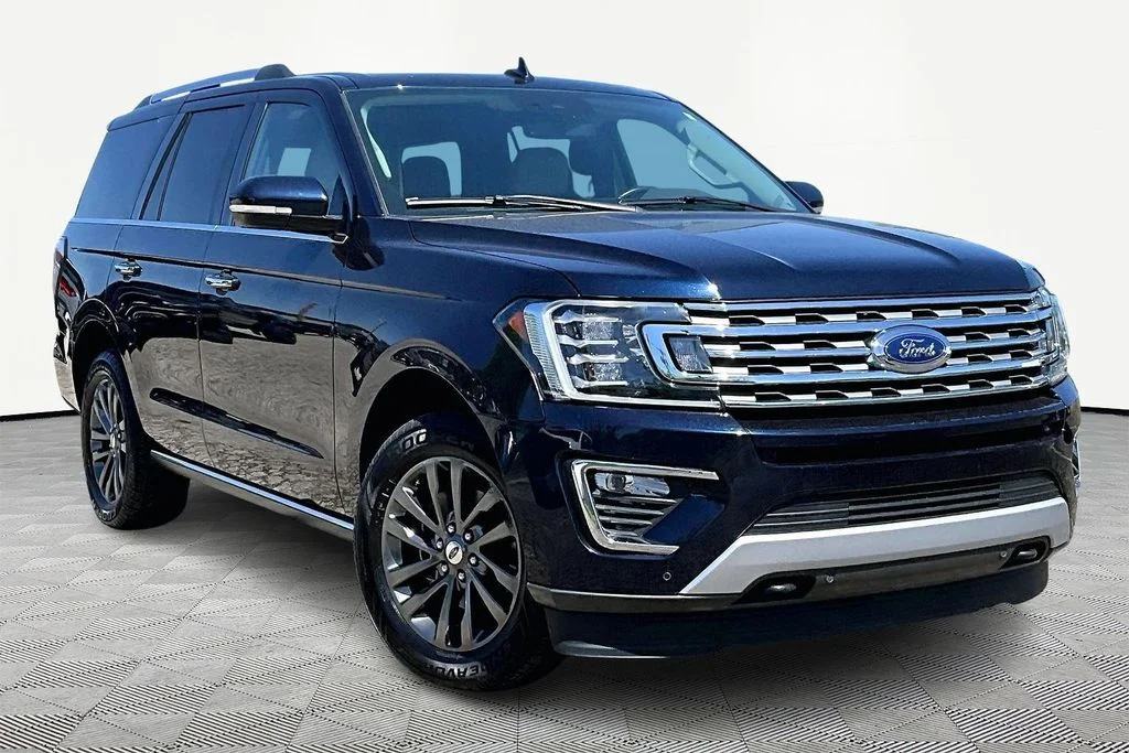 Certified Used 2021 Blue Metallic Ford Limited image 12
