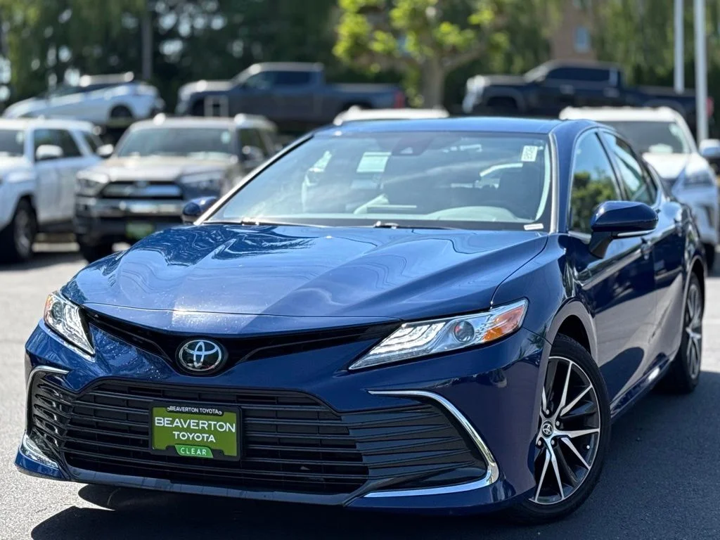 Certified Used 2024 Blue Toyota XLE image 1