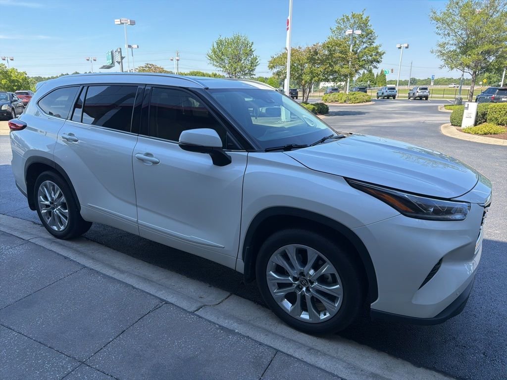 Used 2021 White Toyota Limited image 2