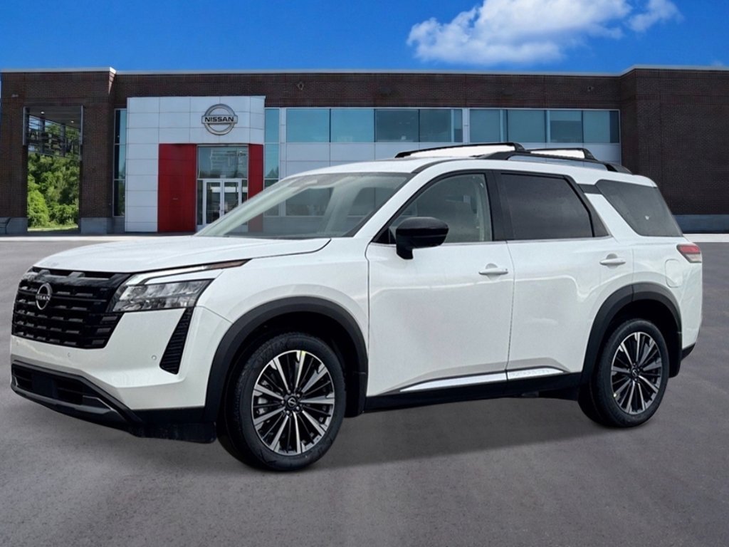 New 2026 Everest White Pearl Tricoat Nissan Platinum image 1