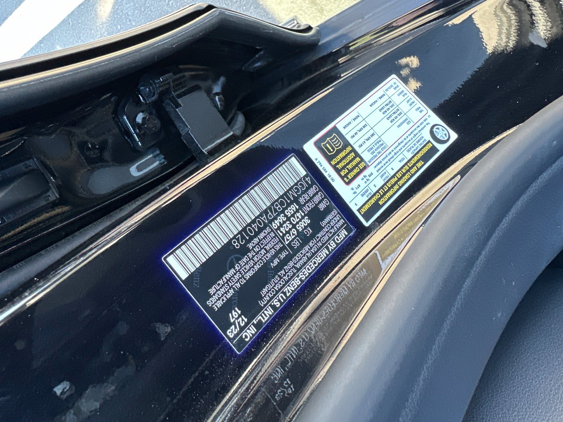 Certified Used 2023 Black Mercedes-Benz 350 SUV image 6