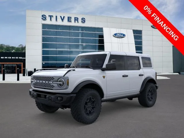 New 2026 White Ford Badlands image 2