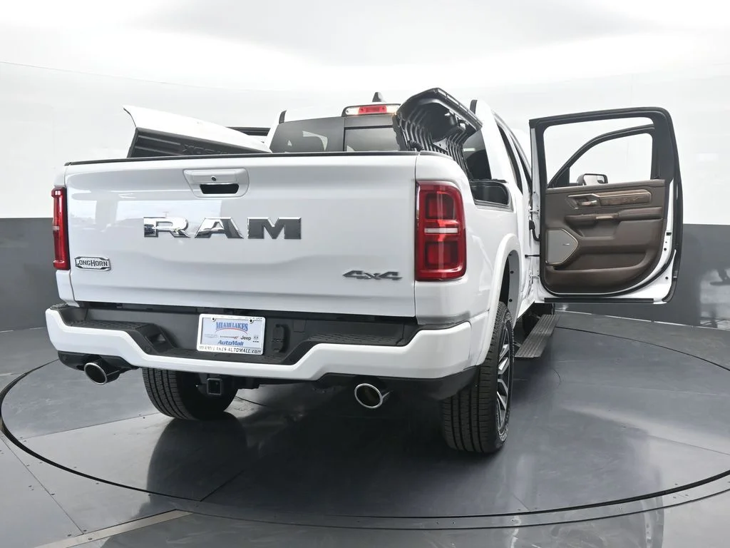 Used 2025 Bright White Clearcoat Ram Limited image 77