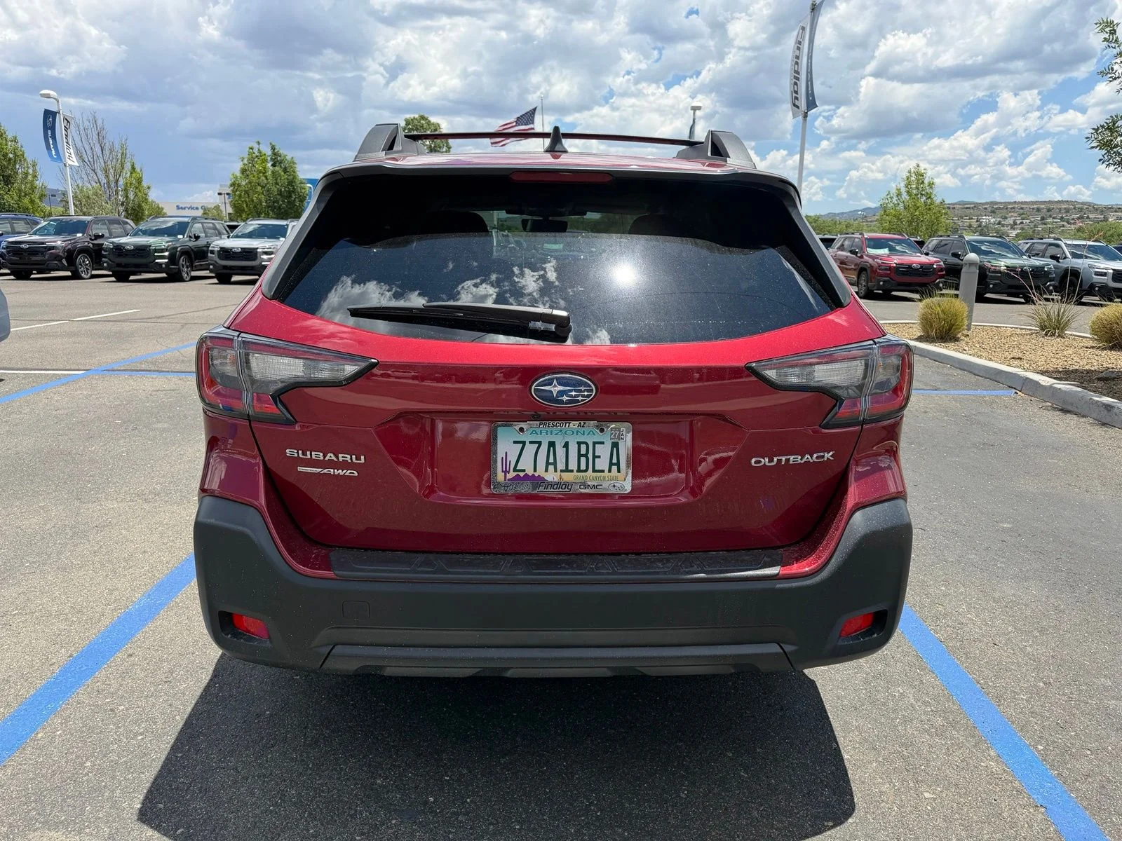 Used 2025 Red Subaru Premium image 8