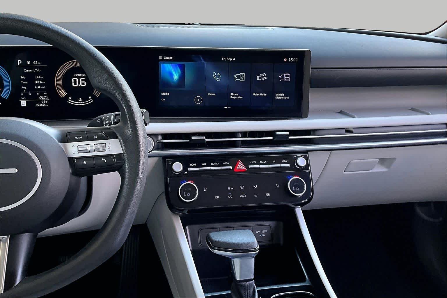 Used 2025 Atlantis Blue Hyundai SEL image 7
