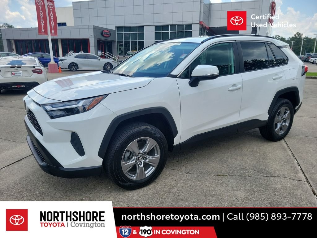 Certified Used 2024 White Toyota XLE image 1