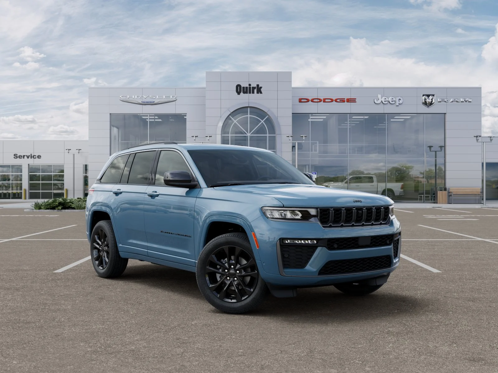 New 2026 Steel Blue Exterior Paint Jeep Limited Reserve image 31