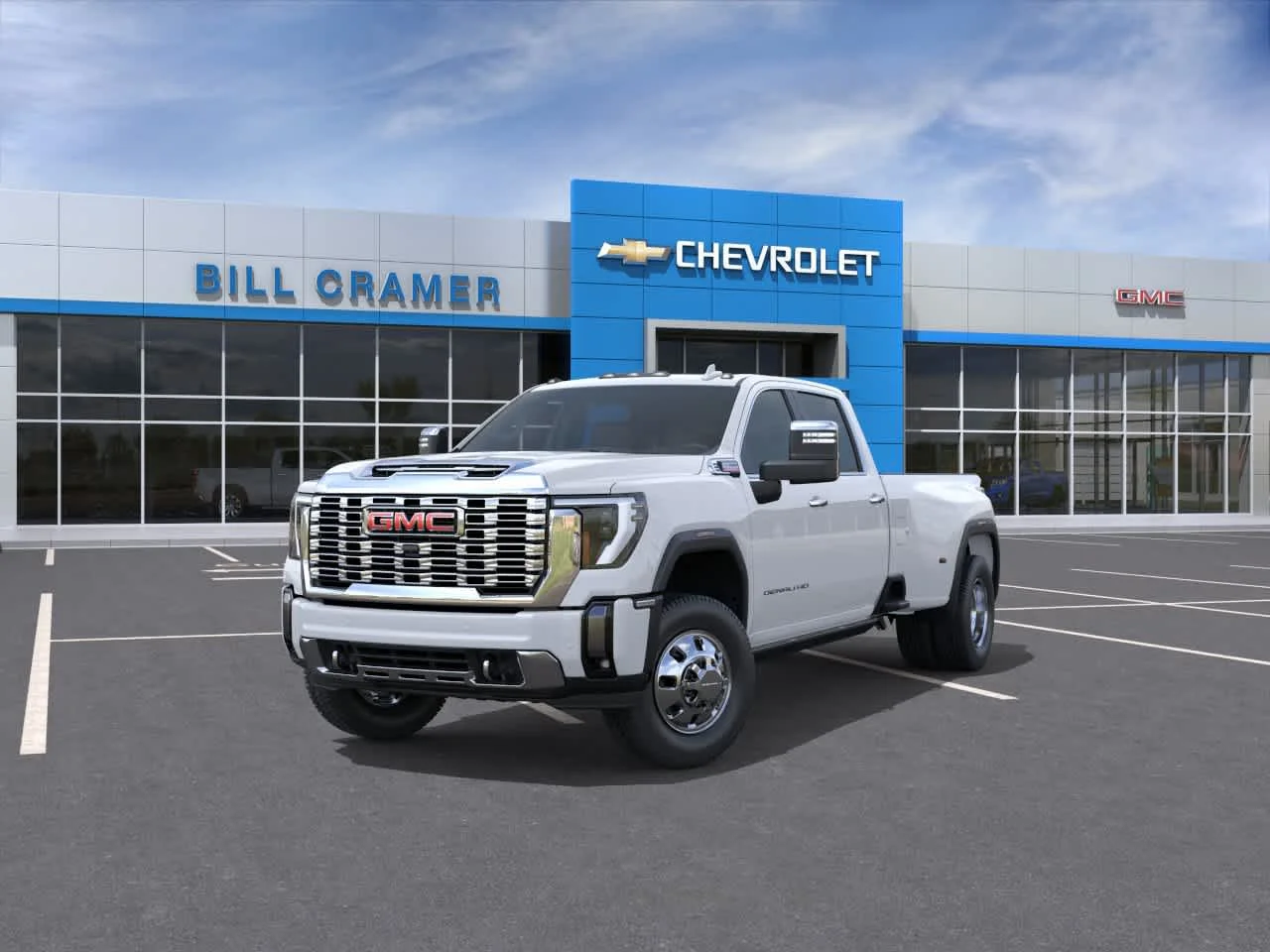 New 2026 Glacier White Tricoat GMC Denali DRW image 8