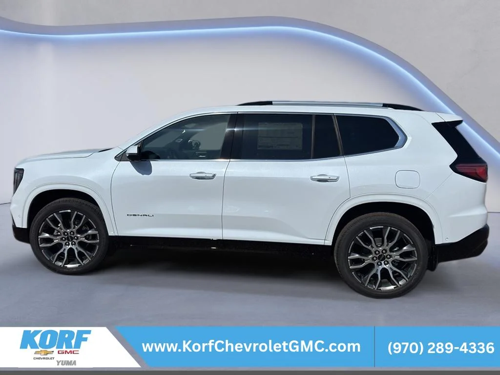 New 2026 Glacier White Tricoat GMC Denali Ultimate image 1