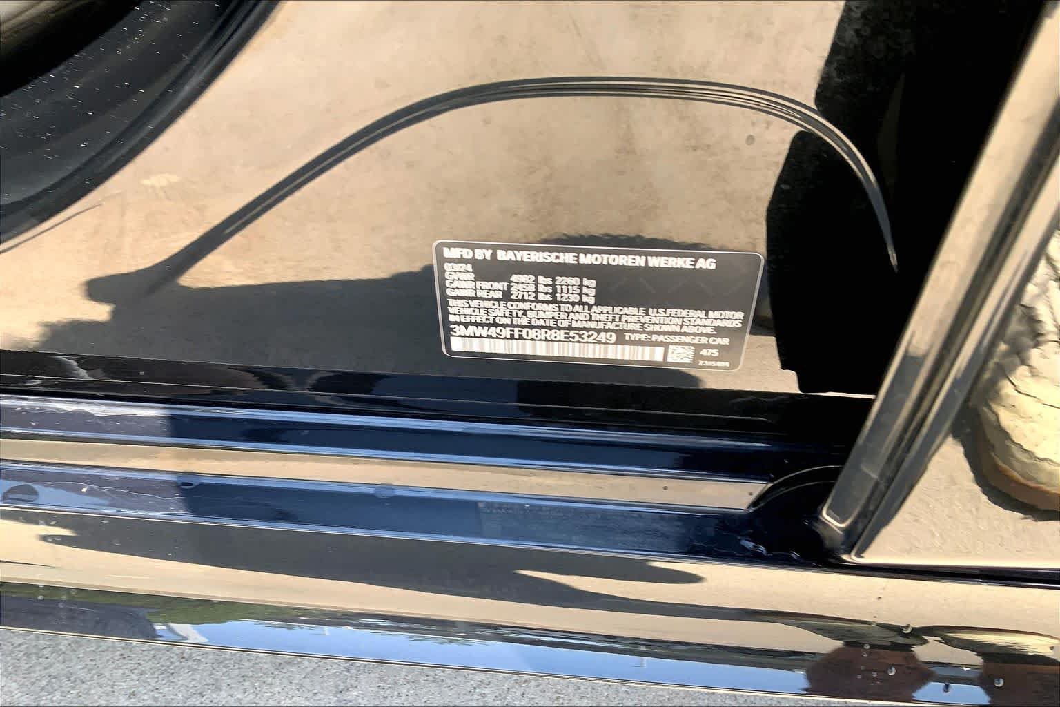 Used 2024 Black Sapphire Metallic BMW M340i xDrive image 33