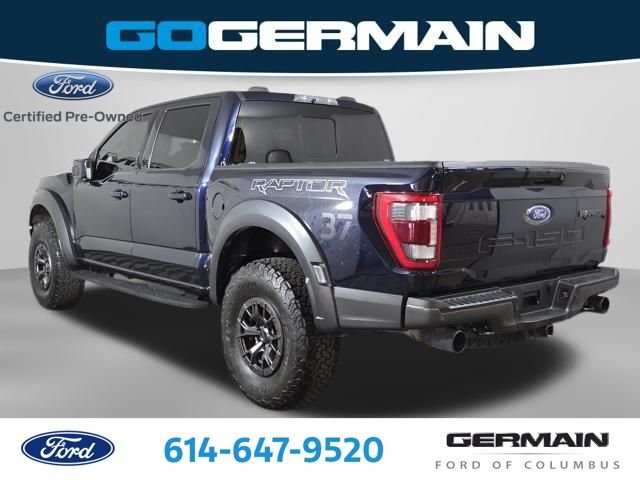 Certified Used 2022 Antimatter Blue Metallic Ford Raptor image 9