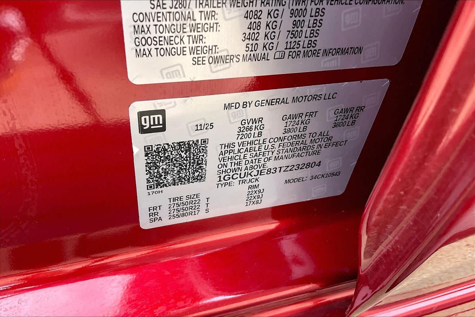 Used 2026 Radiant Red Tintcoat Chevrolet High Country image 32
