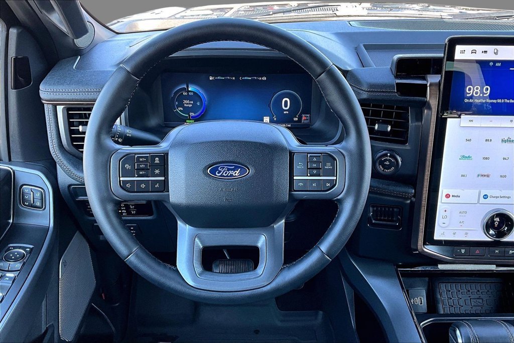 Used 2025 Ford F-150 Lightning Lariat with VIN 1FT6W5L70SWG10043 for sale in Van Wert, OH