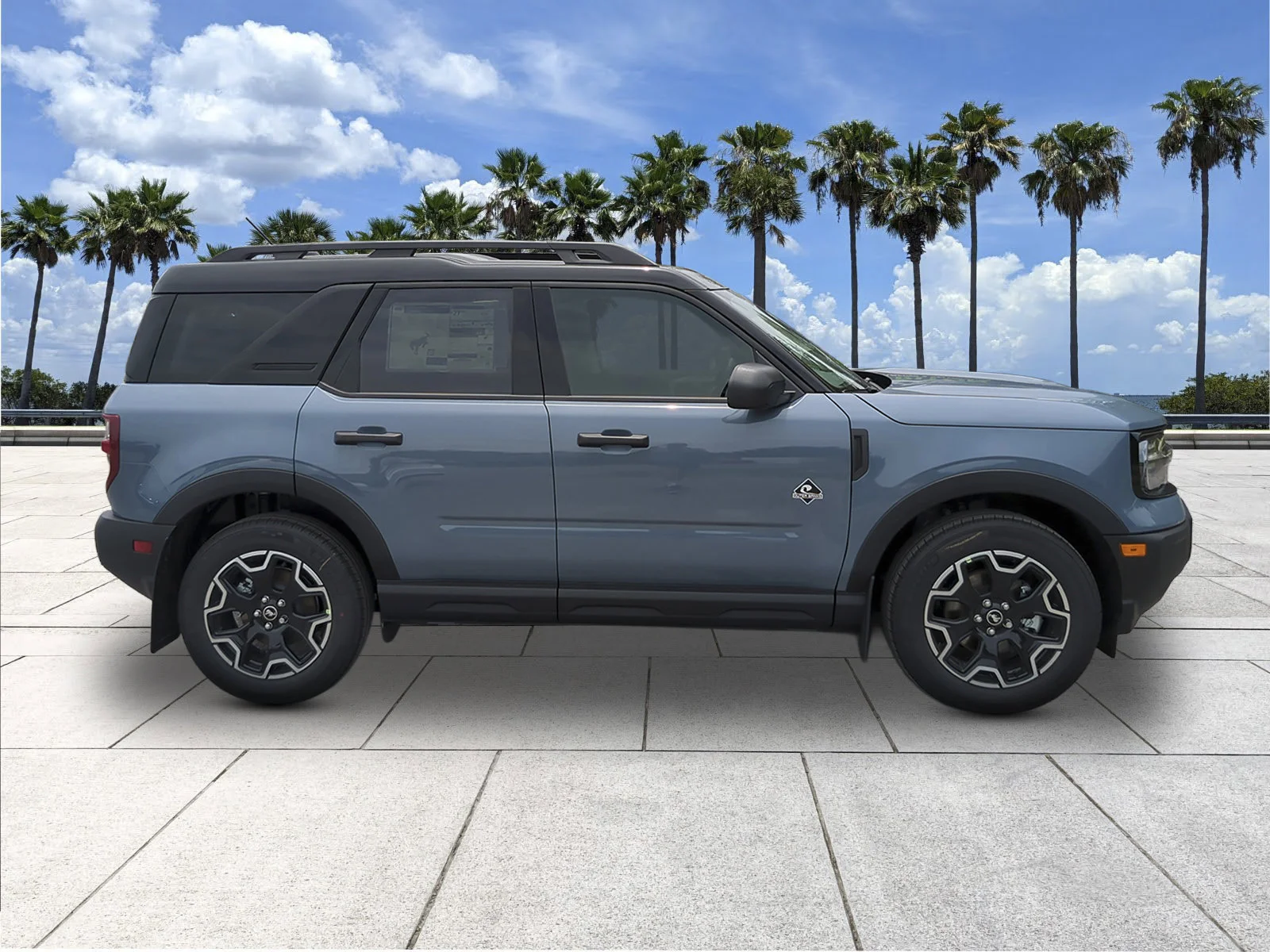 New 2026 Azure Gray Metallic Tri-Coat Ford Outer Banks® image 8