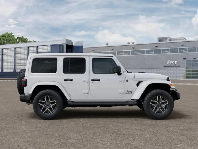 New 2026 Bright White Clear-Coat Exterior Paint Jeep Sahara image 24