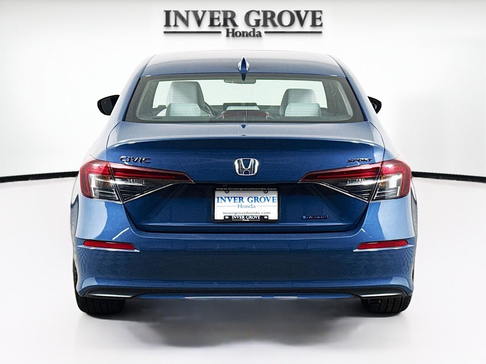 Certified Used 2026 Blue Lagoon Pearl Honda 2WD Sport Hybrid image 6