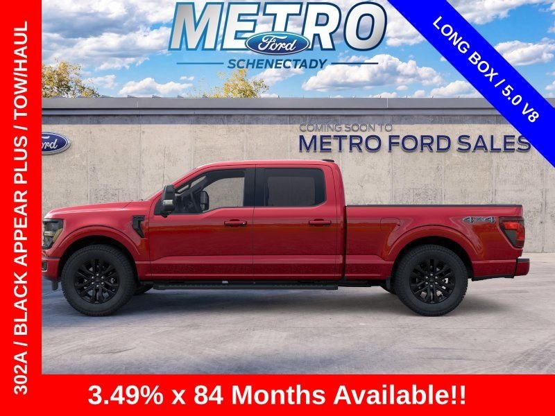 New 2026 Ruby Red Metallic Tinted Clearcoat Ford XLT image 4