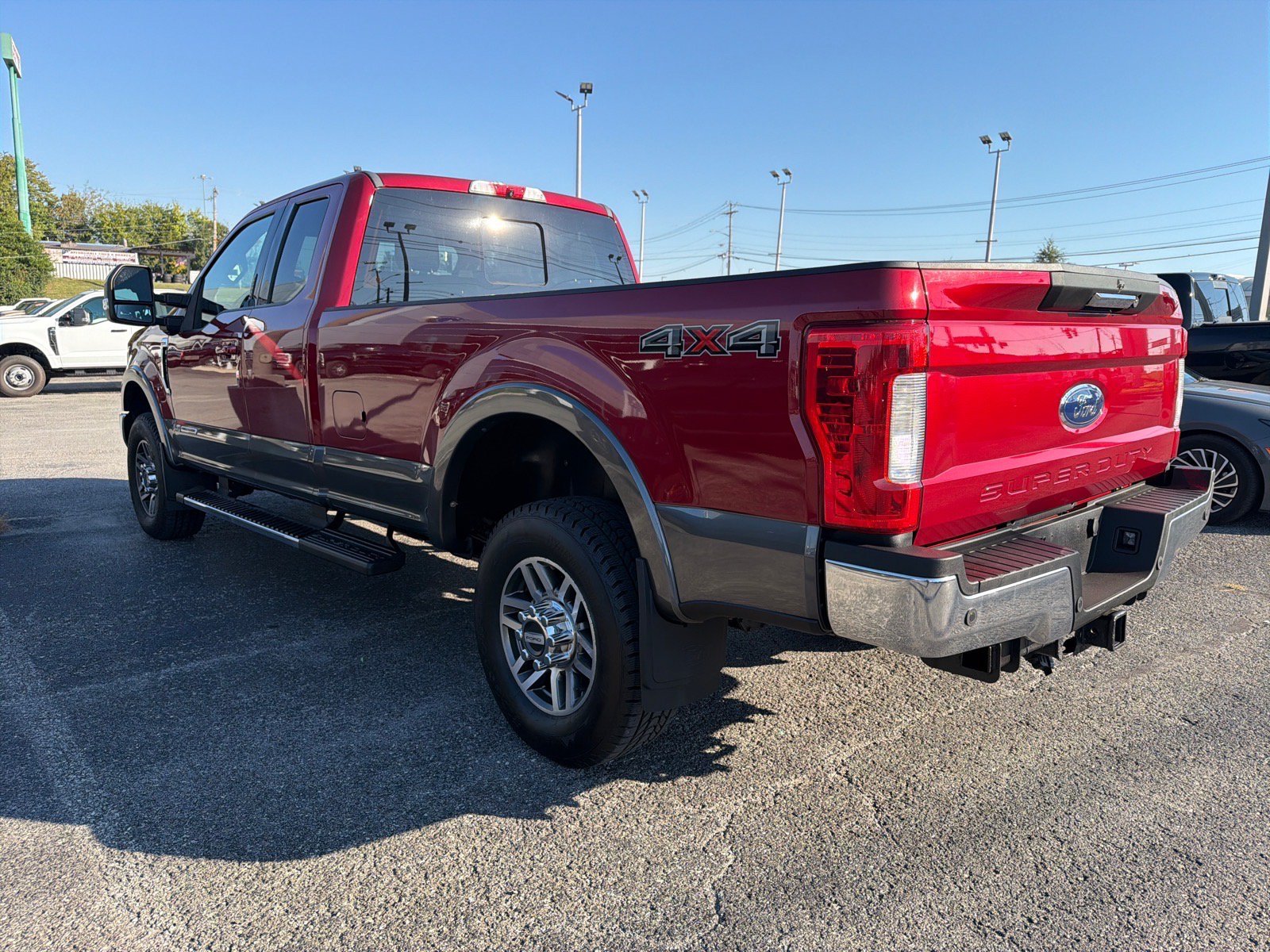 Used 2017 Ruby Red Ford Lariat image 4