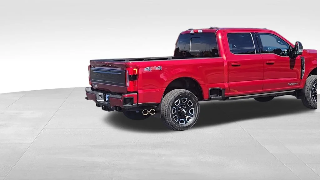Used 2025 Red Ford Platinum image 8