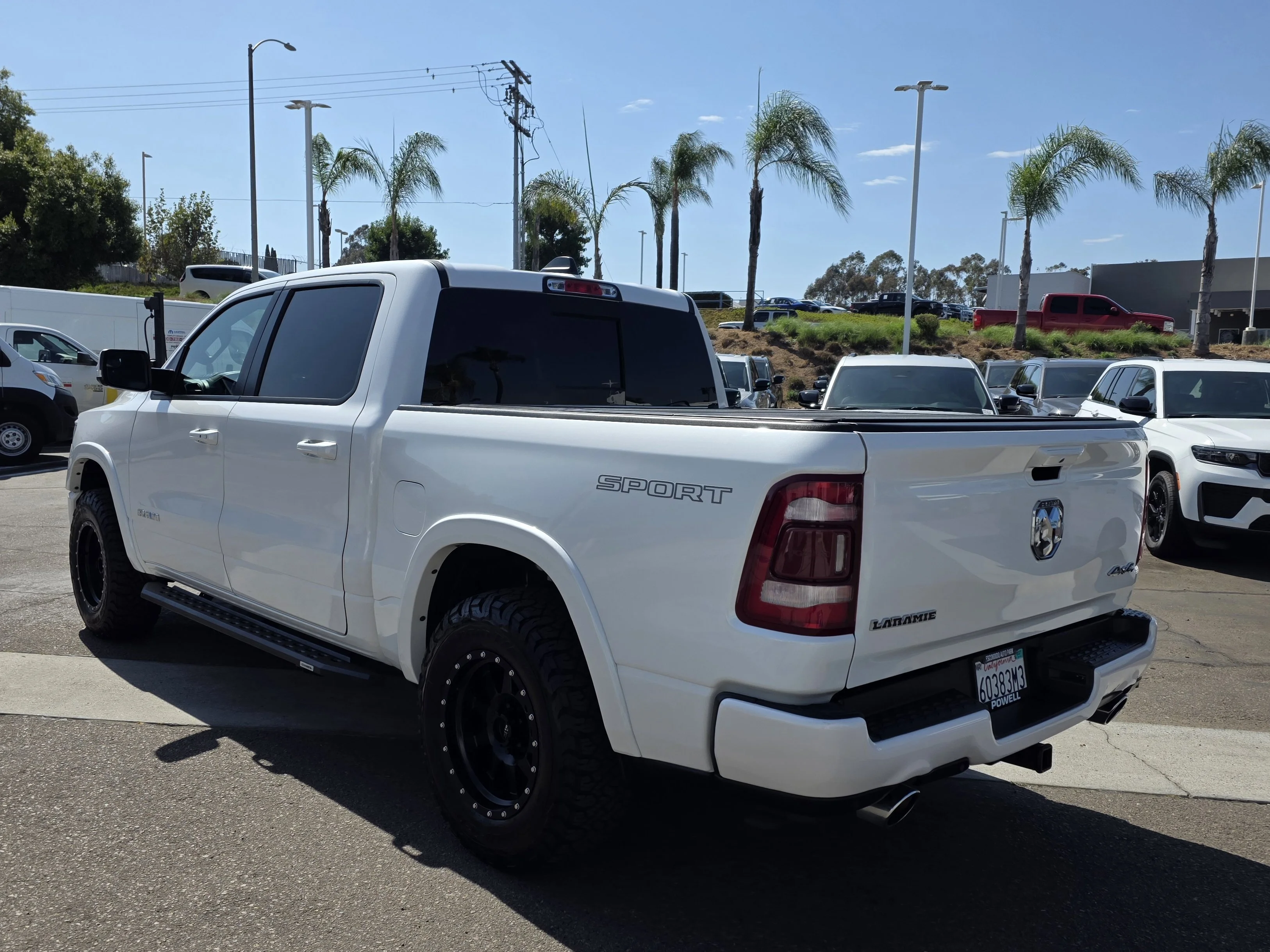 Certified Used 2022 Ivory White Ram Laramie image 3