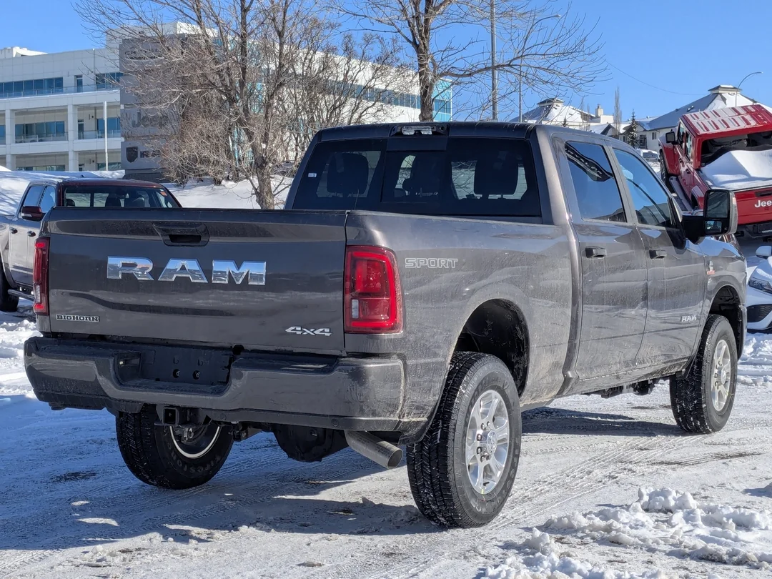 New 2026 Grey RAM Big Horn - - 4x4 - 6.7L Cummins HO Diesel - Big Horn Level 2 Plus Grp & More! image 8
