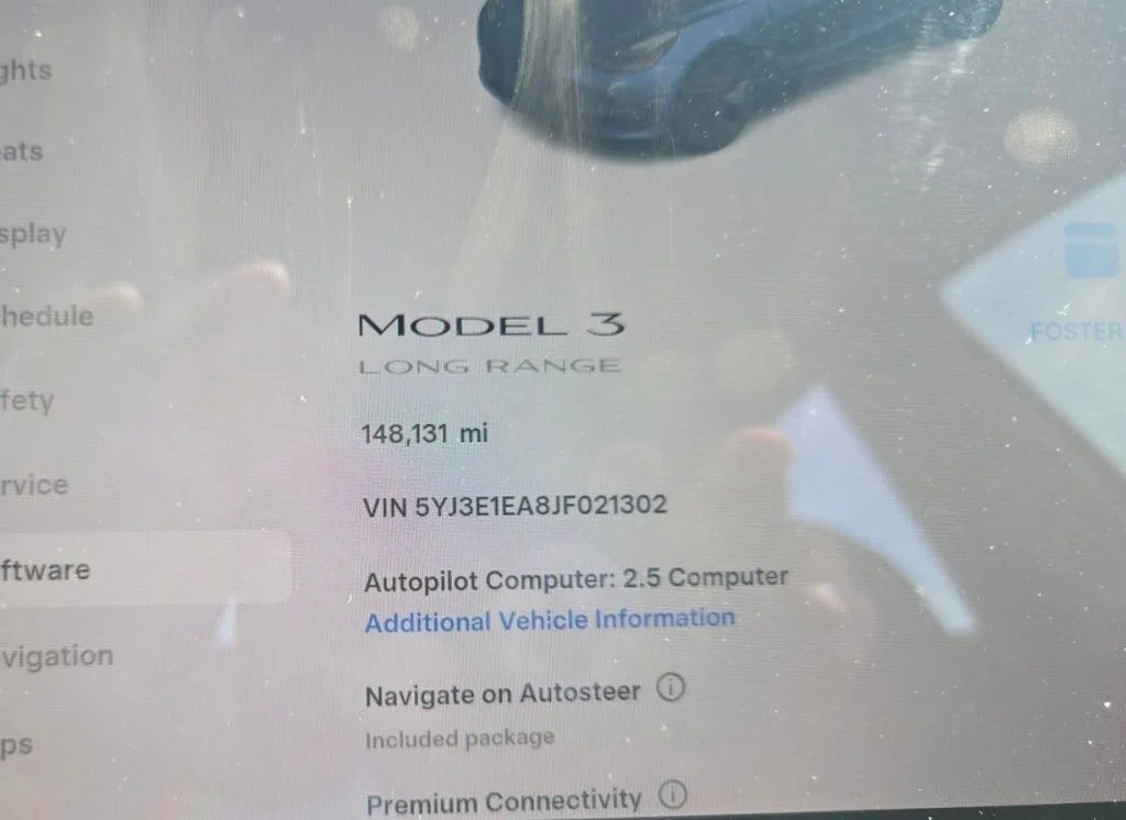 Used 2018 Gray Tesla Long Range image 5