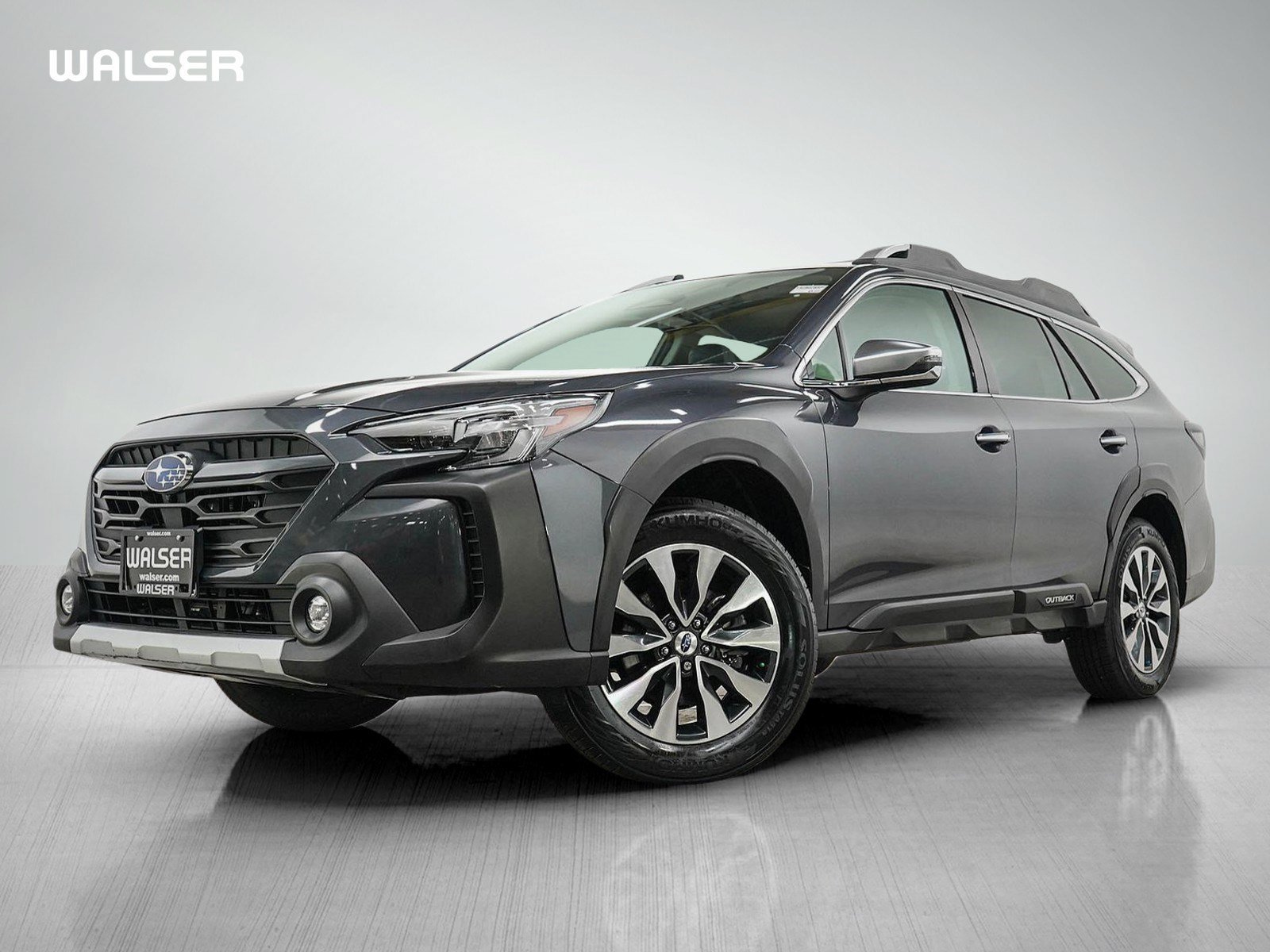 Used 2024 Magnetite Gray Metallic Subaru Touring image 1