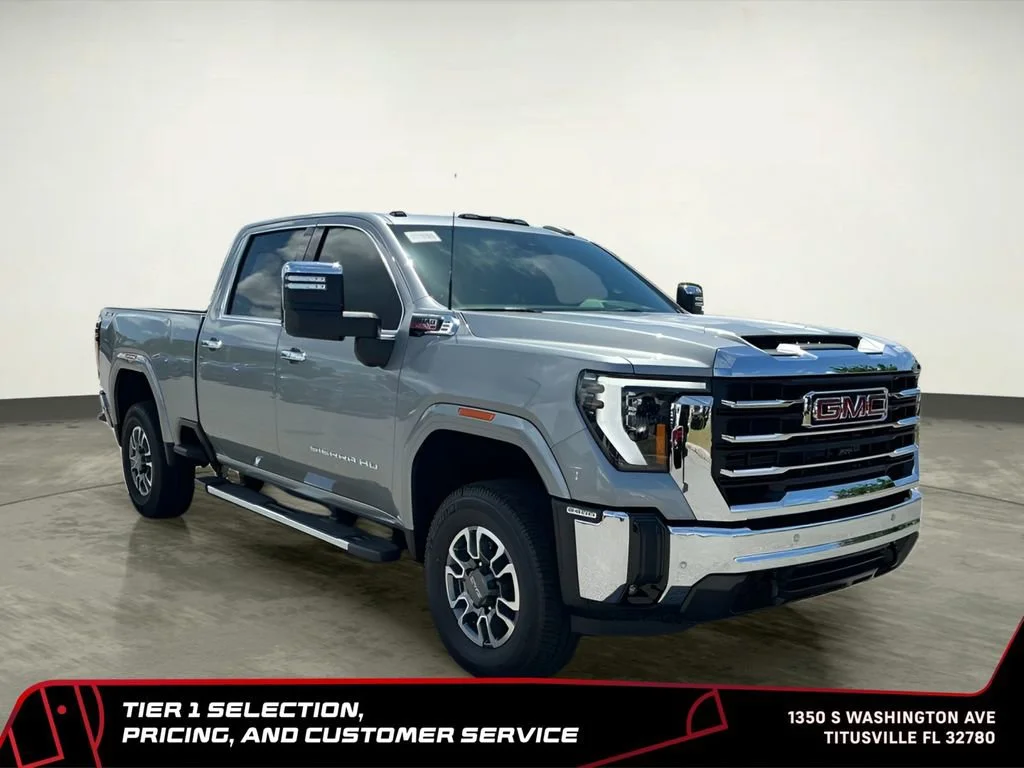 New 2026 Sterling Metallic GMC SLT image 9