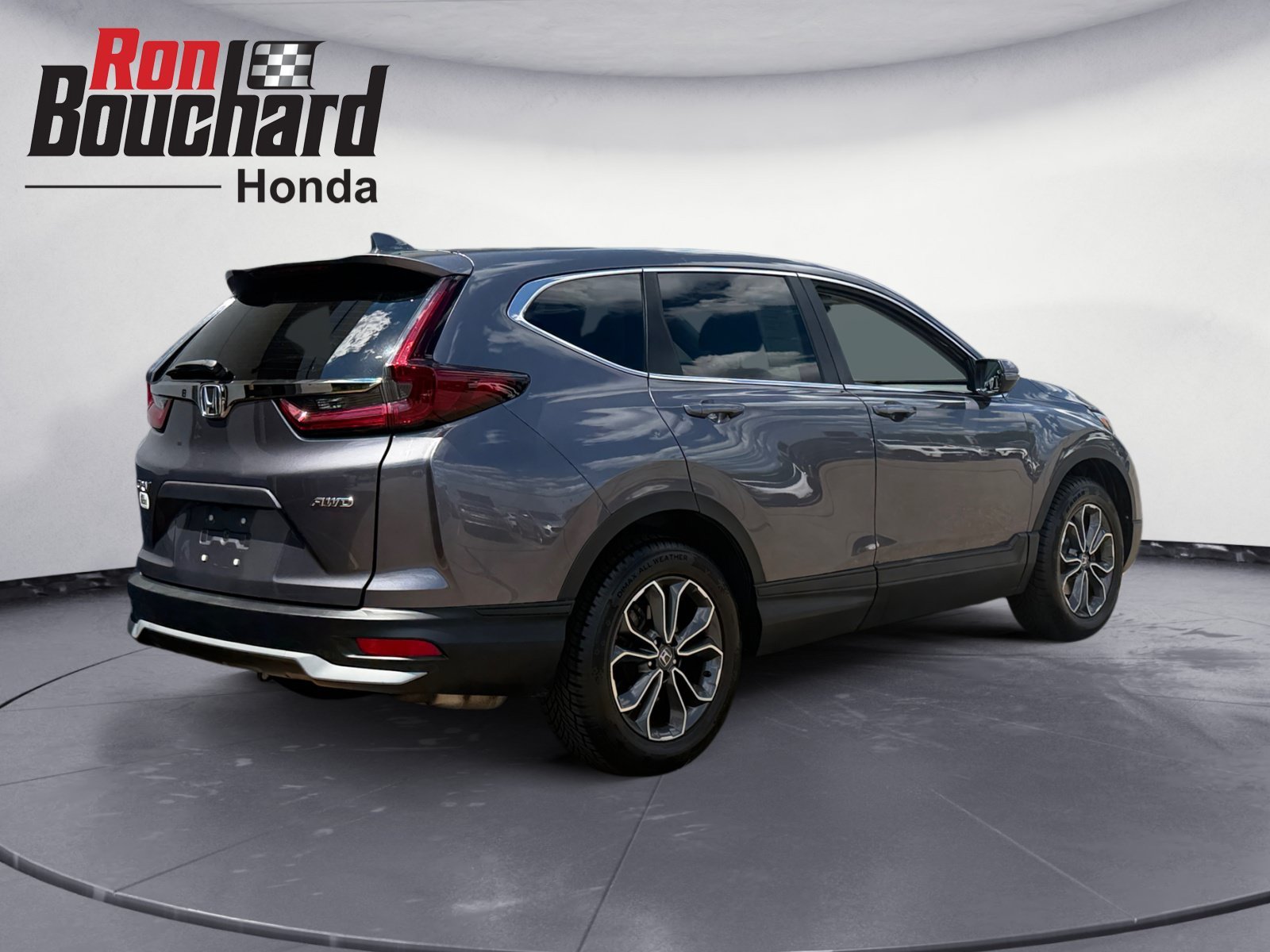 Certified Used 2022 Gray Honda EX image 2