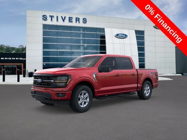 New 2026 Ruby Red Metallic Tinted Clearcoat Ford XLT image 2