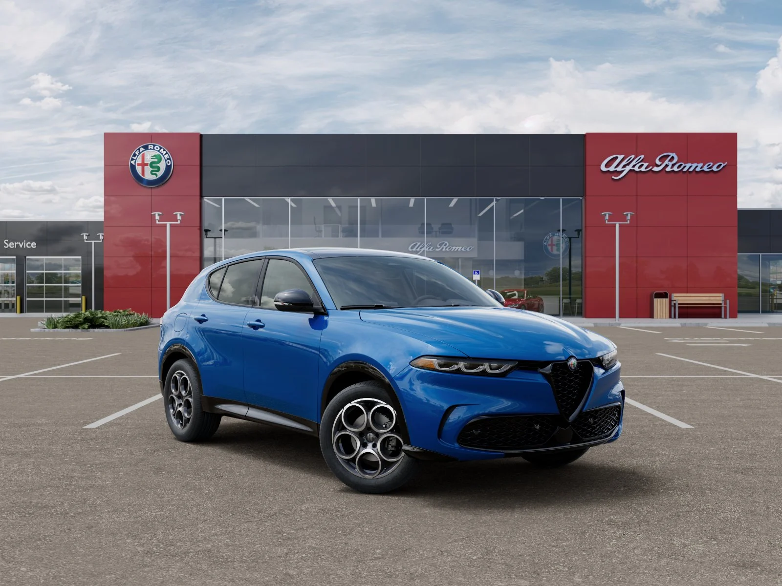 New 2025 Blue Alfa Romeo Base image 58