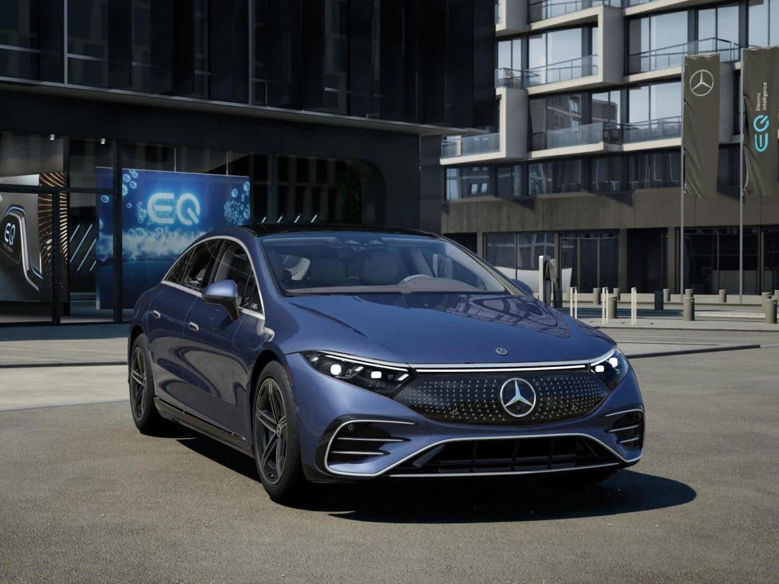 New 2026 Twilight Blue Metallic Mercedes-Benz EQS 450 image 8