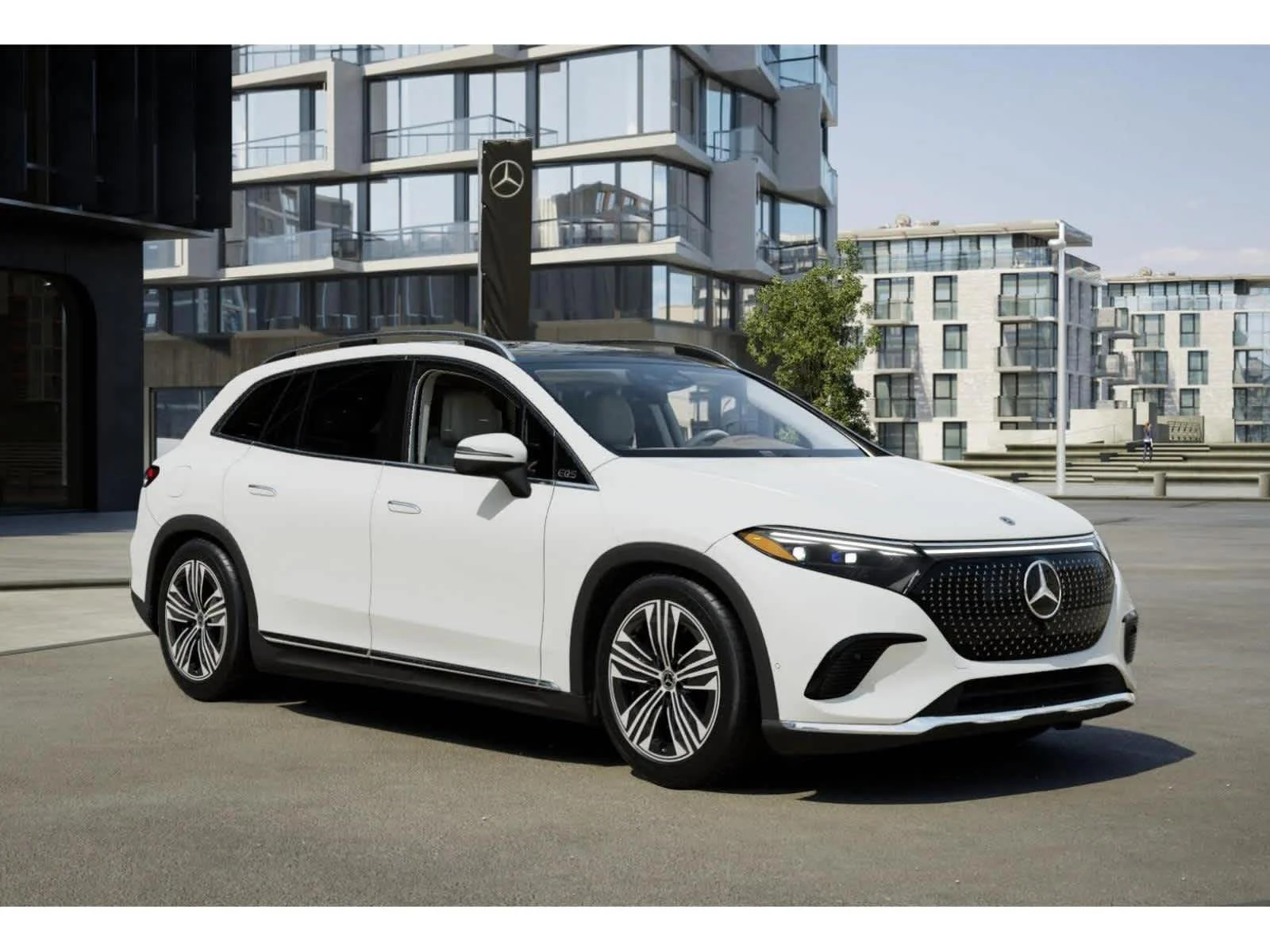 New 2026 Polar White Mercedes-Benz EQS 400 image 51