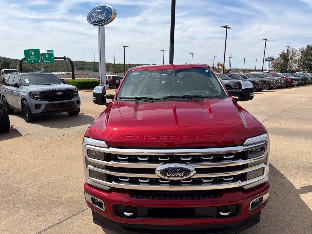 Used 2024 Red Metallic Ford Platinum image 22