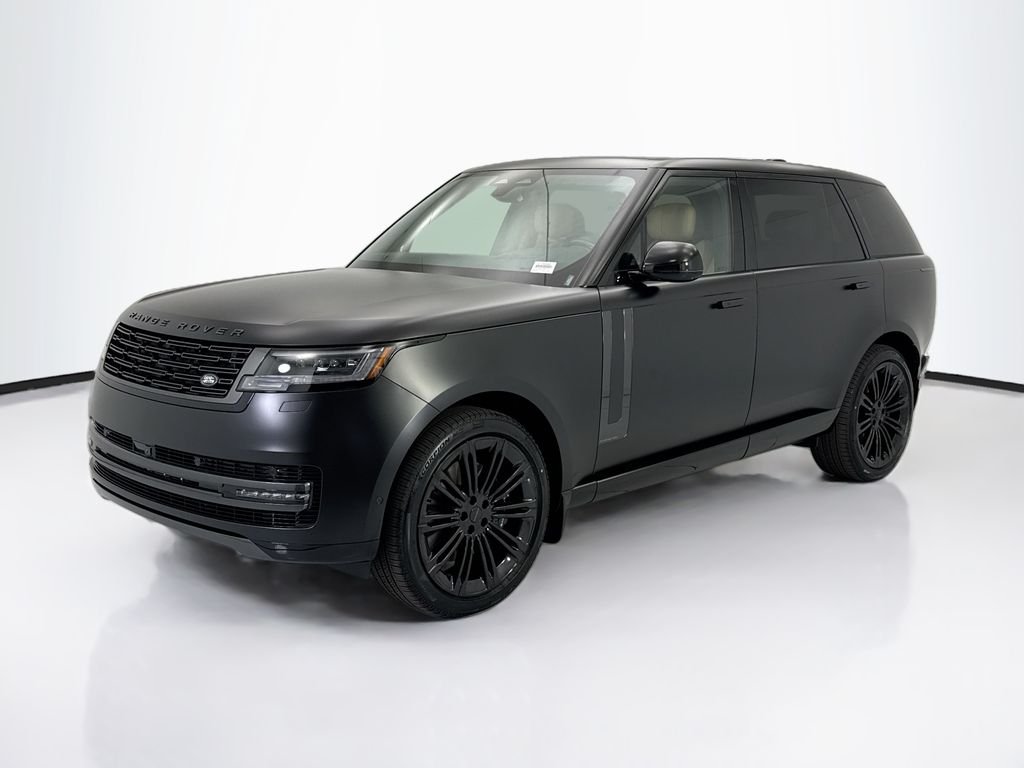 New 2026 Obsidian Black SV Bespoke Ultra Metallic Satin Land Rover Autobiography image 1