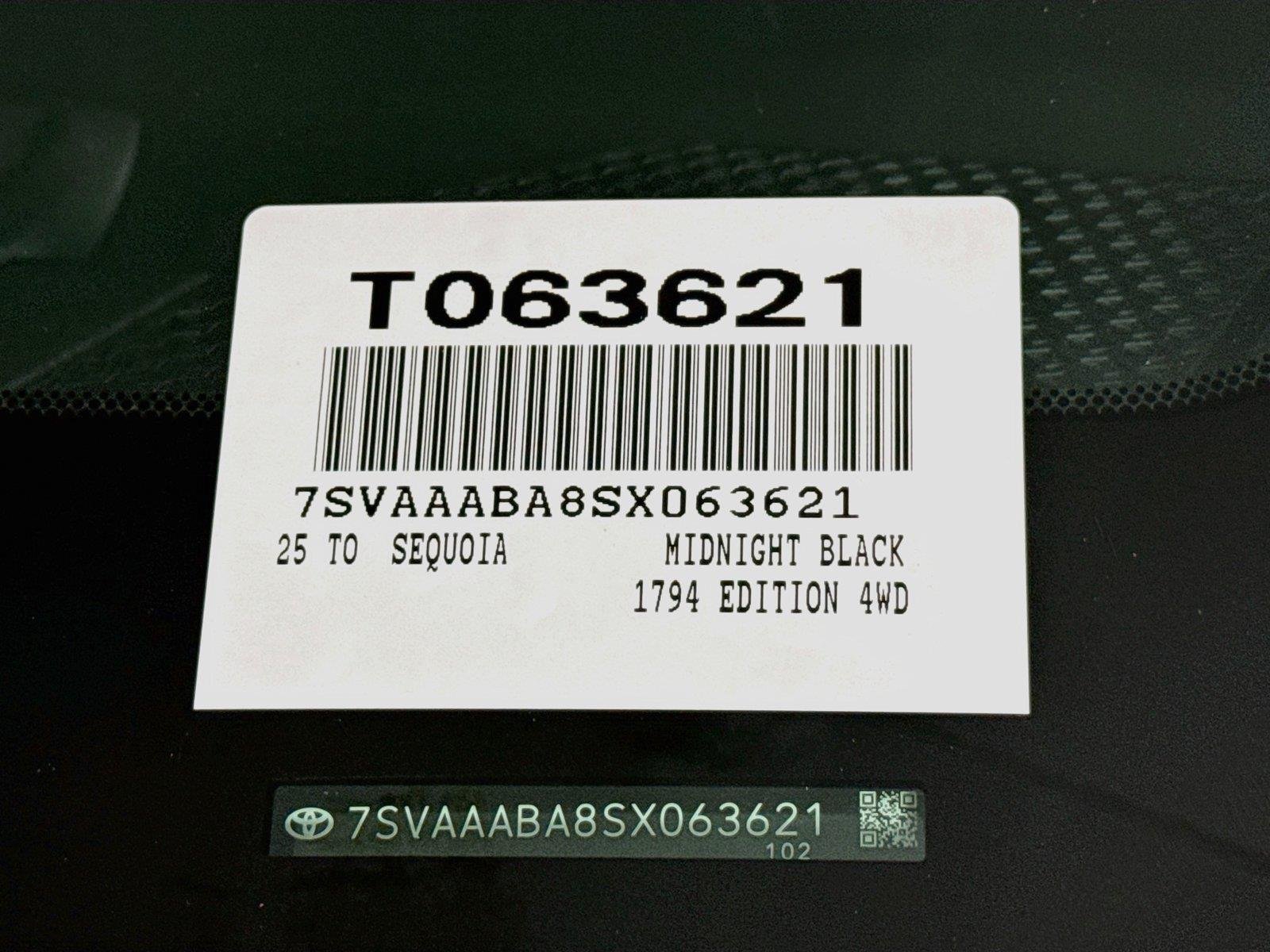 Used 2025 Midnight Black Metallic Toyota Capstone image 50