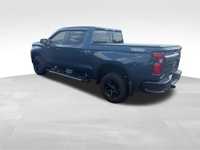 Used 2021 NORTHSKY BLUE METALLIC Chevrolet LT Trail Boss image 3