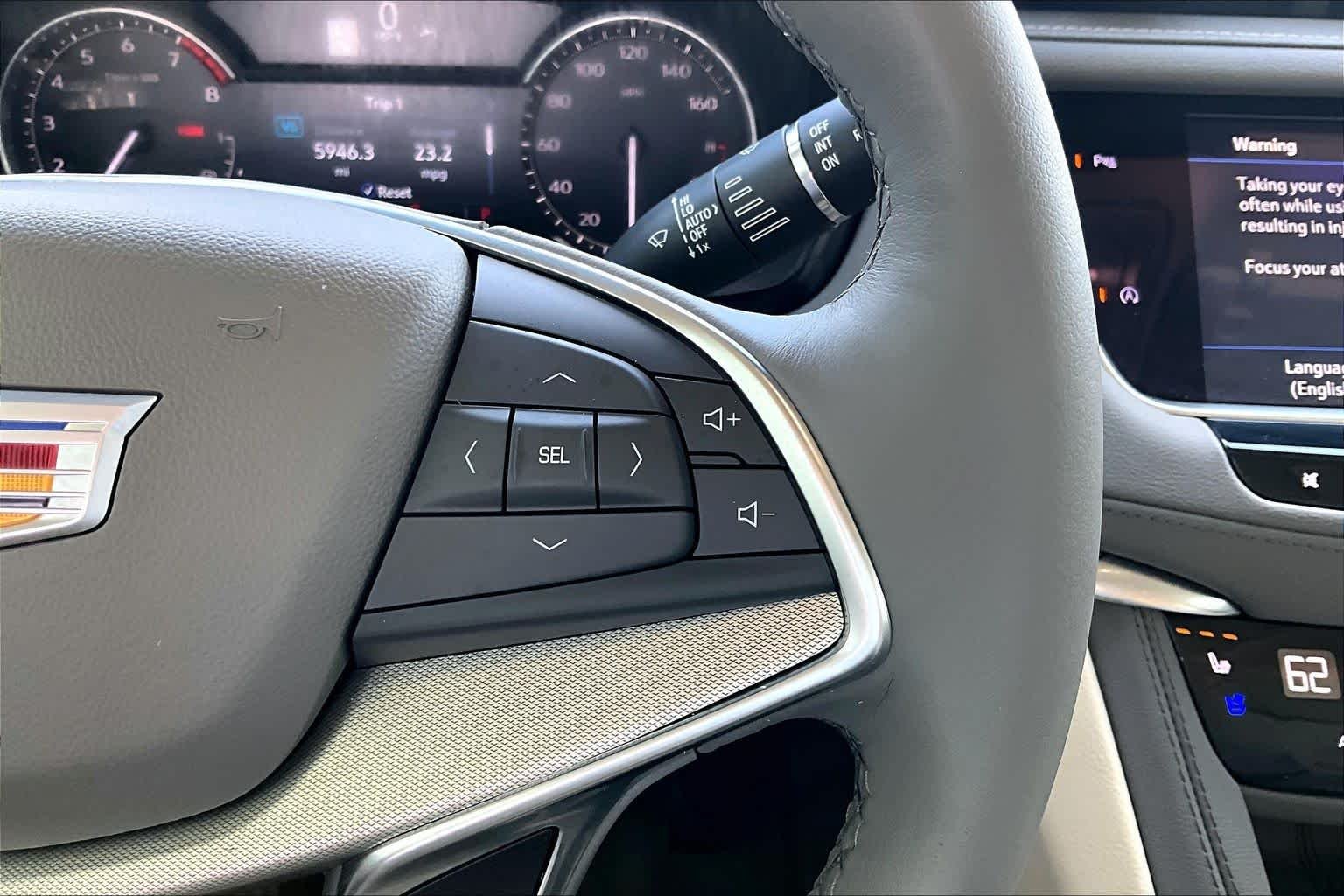 Used 2023 Radiant Red Tintcoat Cadillac FWD Premium Luxury image 24