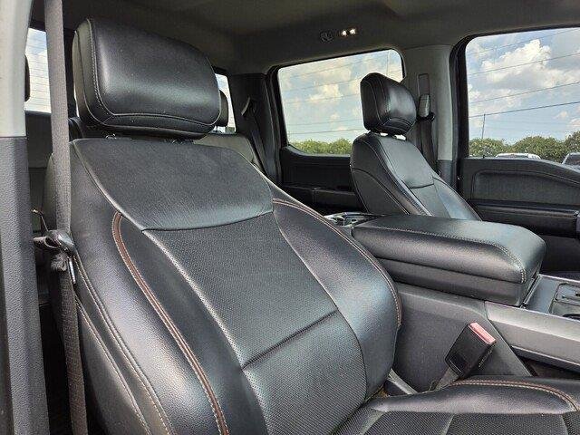 Used 2021 Agate Black Metallic Ford LARIAT image 34
