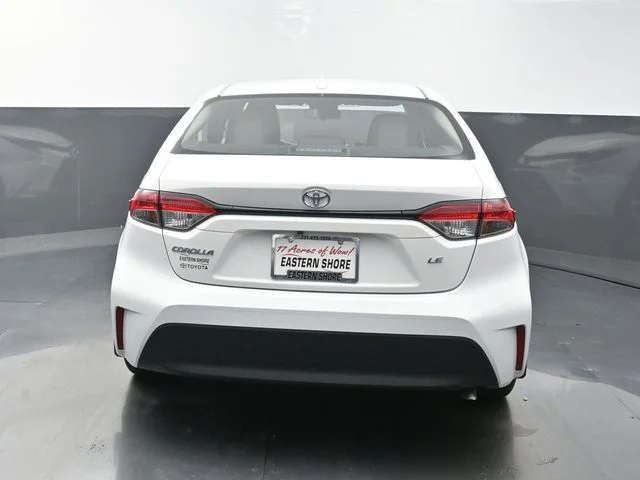 Used 2024 White Toyota LE image 6